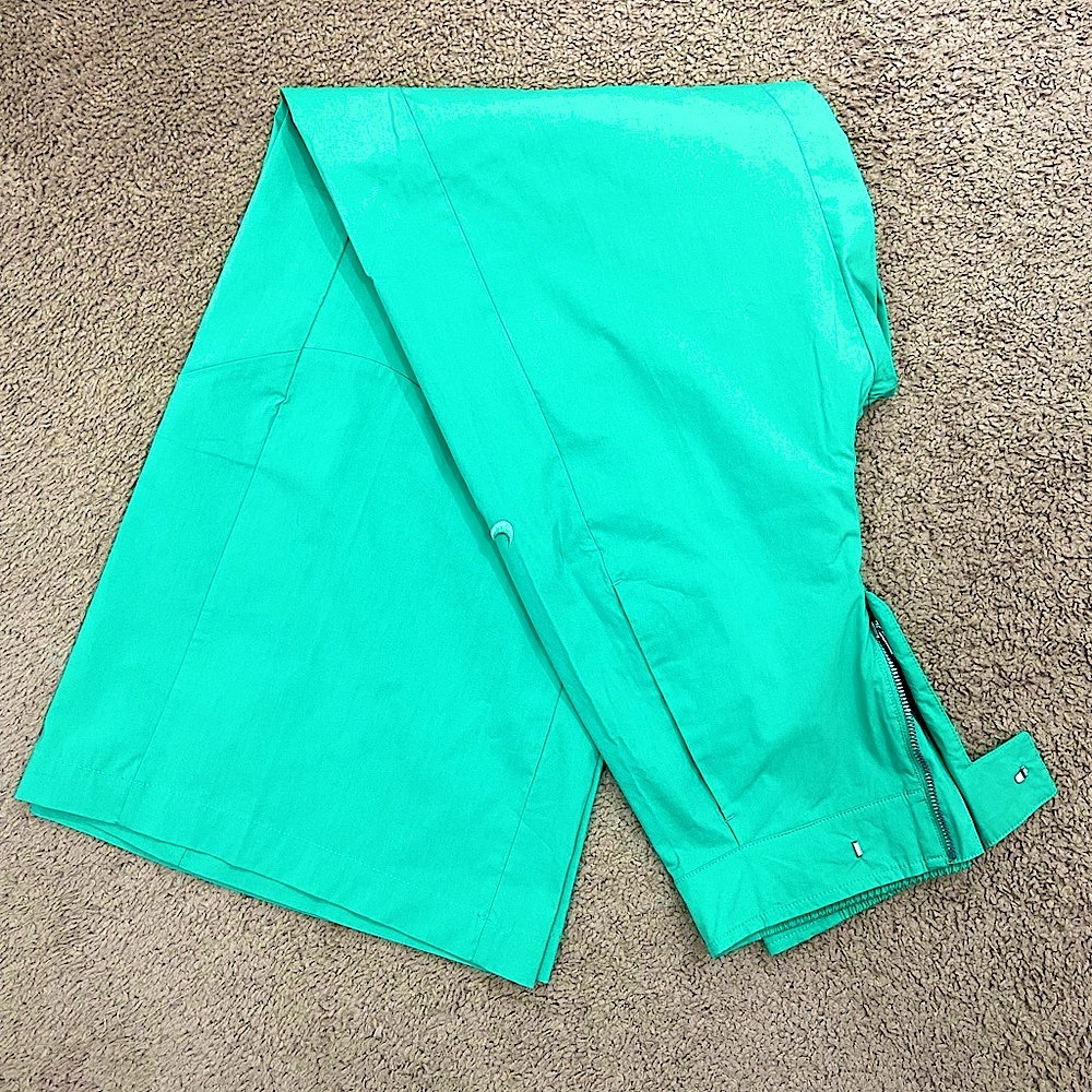 Nike Green Wide-Leg Pants